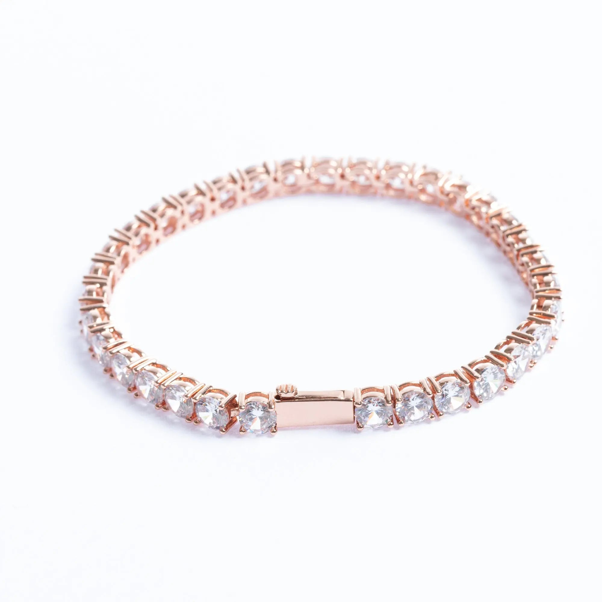 5mm Tennis Bracelet - Rose Gold