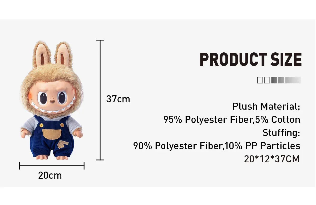 Pop Mart Labubu The Monsters 'Time to Chill' Vinyl Plush Doll