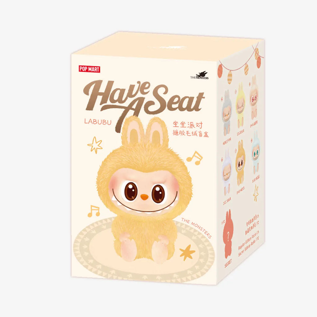 Pop Mart The Monsters Labubu Have A Seat 'QUQU' Vinyl Pendant