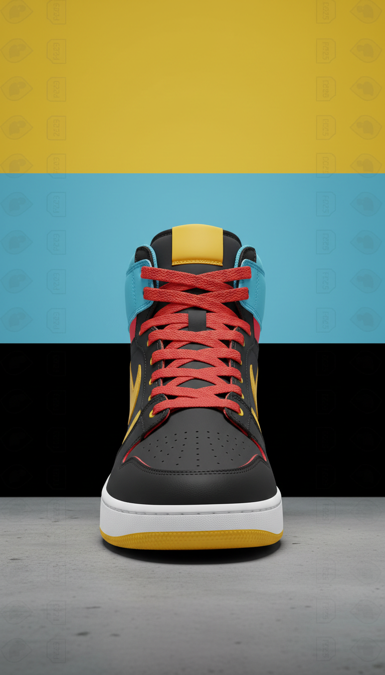 Volt Runner High-Top Sneaker