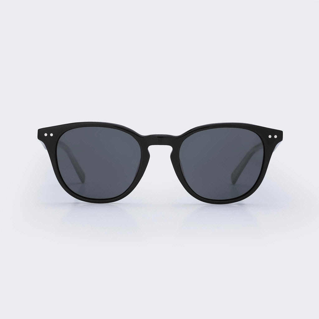 Reef Break- Bioacetate Polarised Sunglasses in All Black