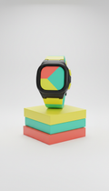 Chunky Neon Digital Watch