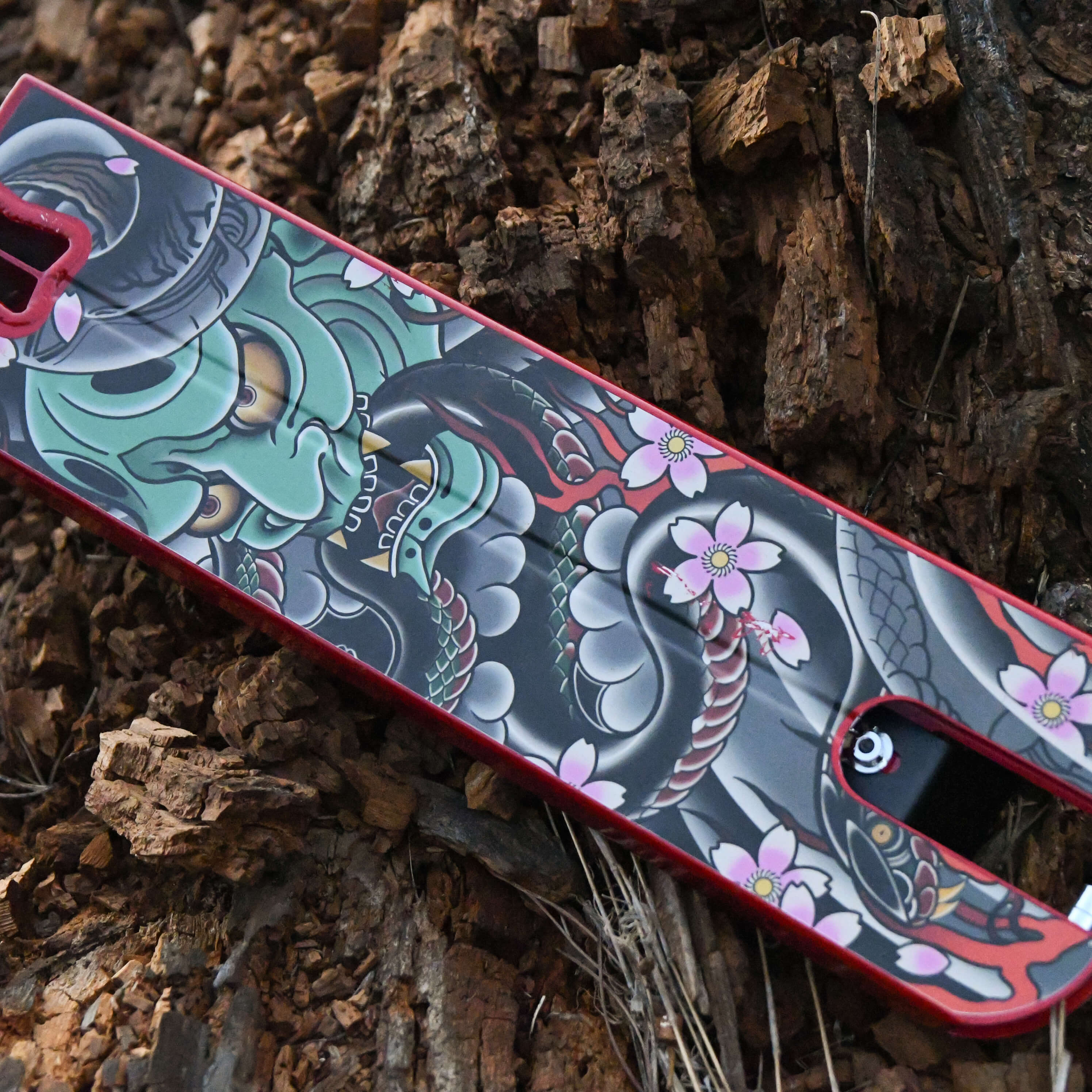 Chilli CSG Spare Scooter Deck: Red