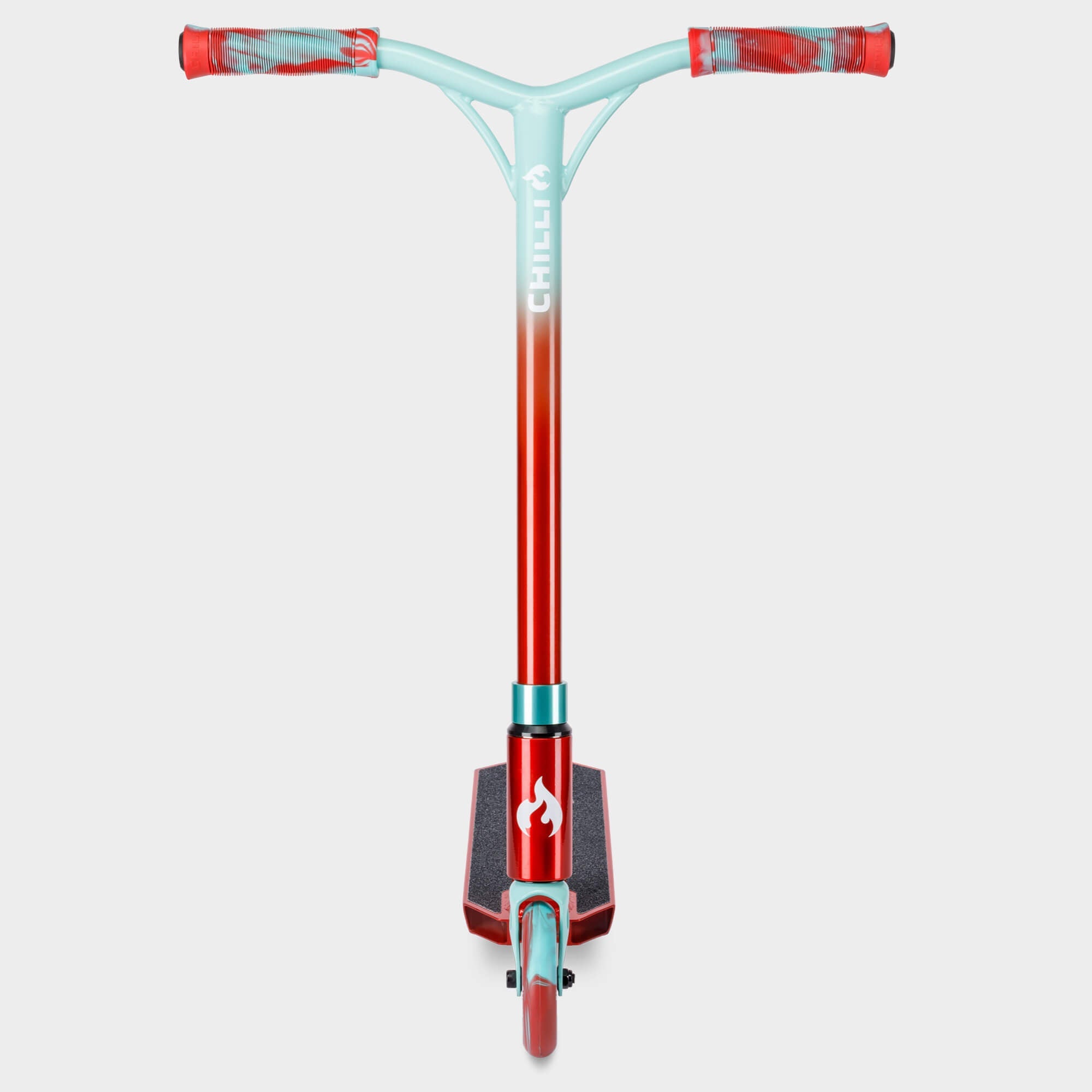 Base Jumpstart Stunt Scooter: Red/Teal