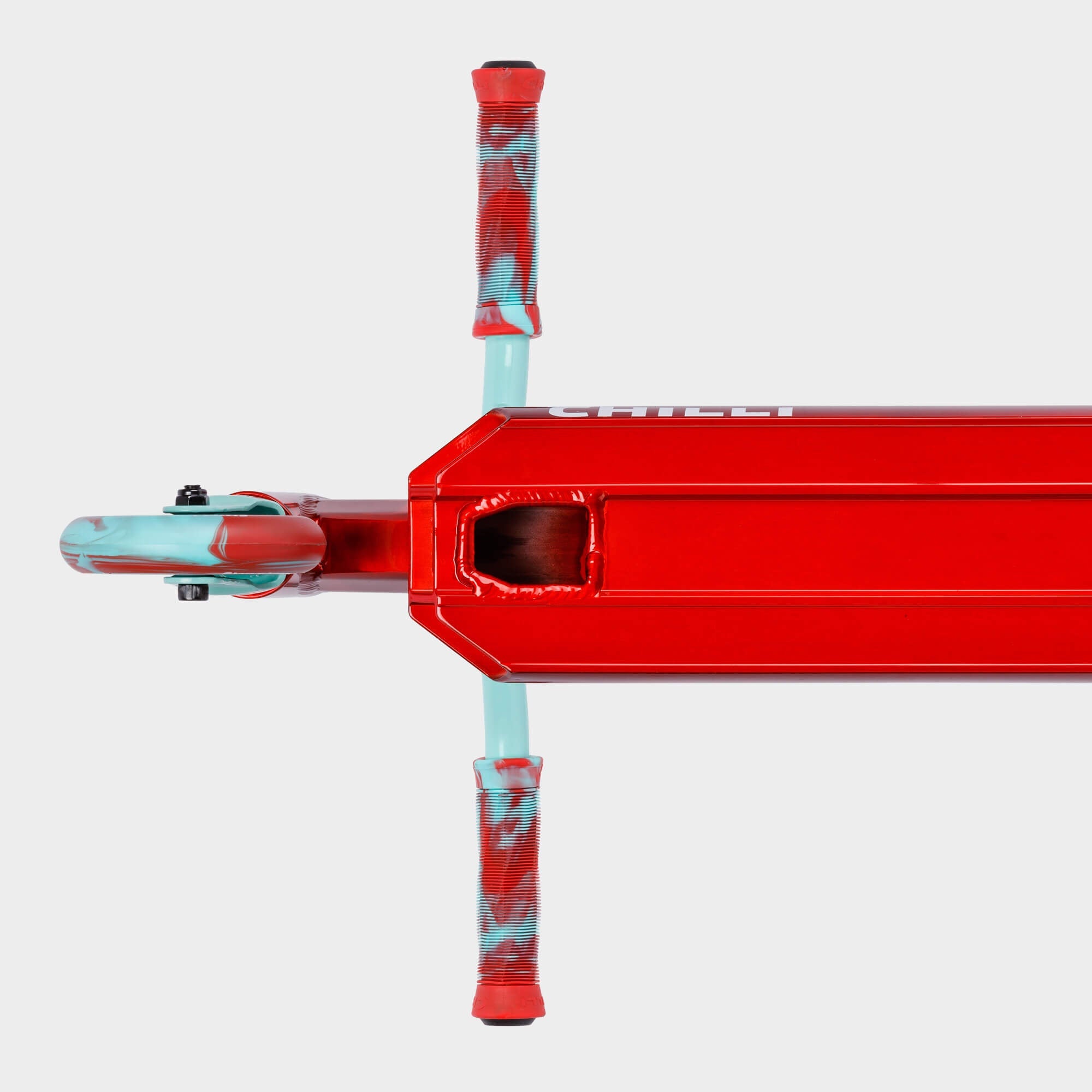 Base Jumpstart Stunt Scooter: Red/Teal