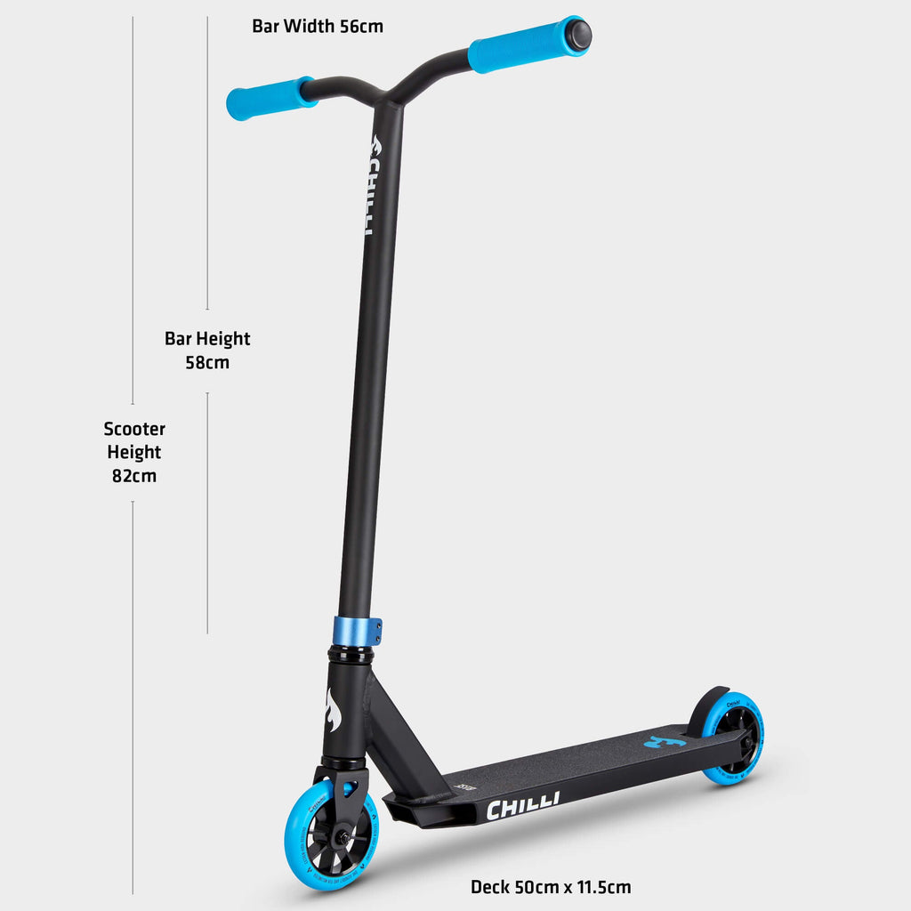 Base Stunt Scooter: Black & Blue