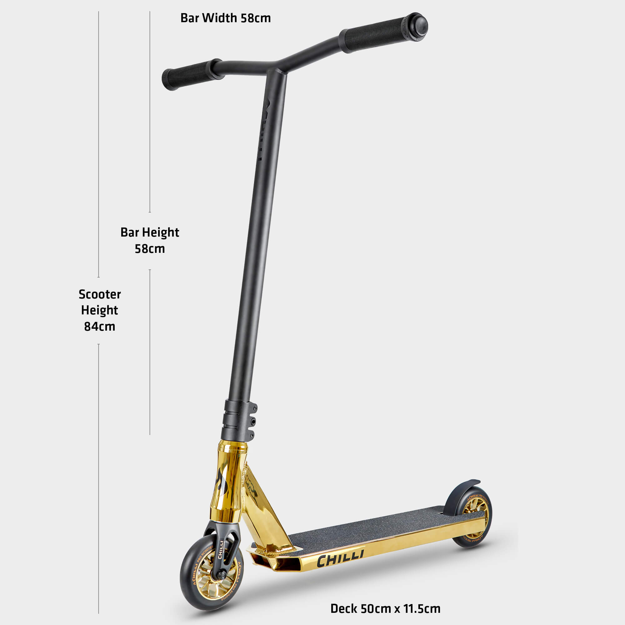 All Star Reaper Stunt Scooter: Gold