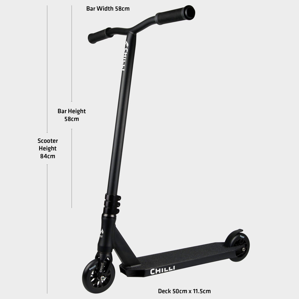 All Star Grim Reaper Stunt Scooter: Black