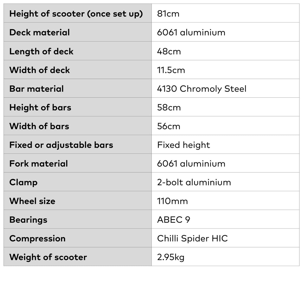 Ventus Stunt Scooter: Black
