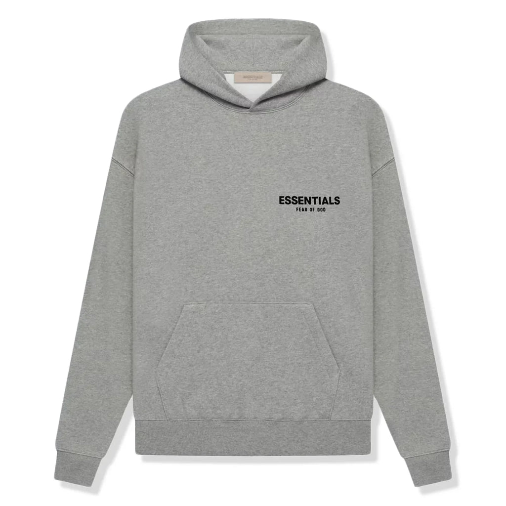Fear of God Essentials Hoodie ‘Dark Oatmeal’ (SS22)