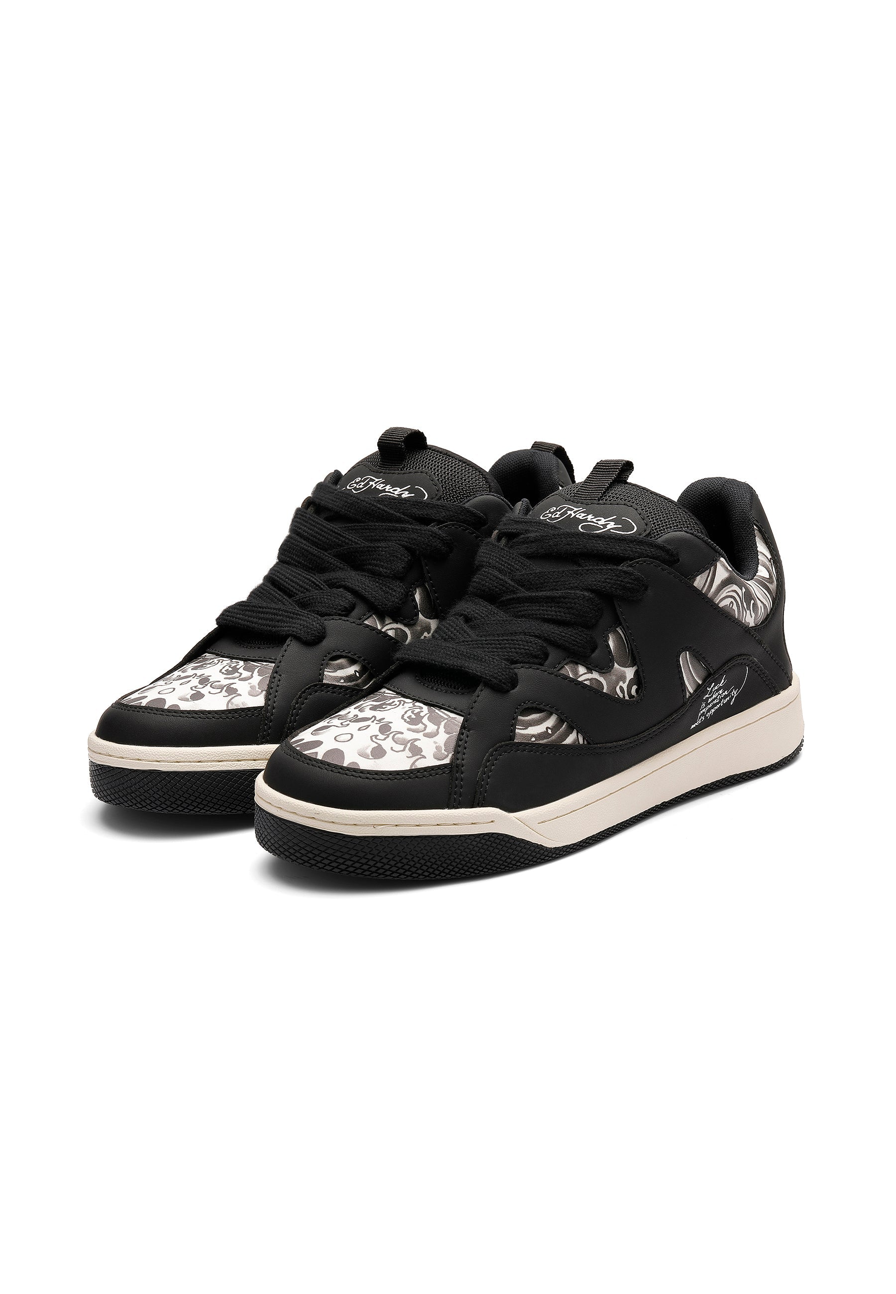 Mens Wave Low - Wave Over - Black/White