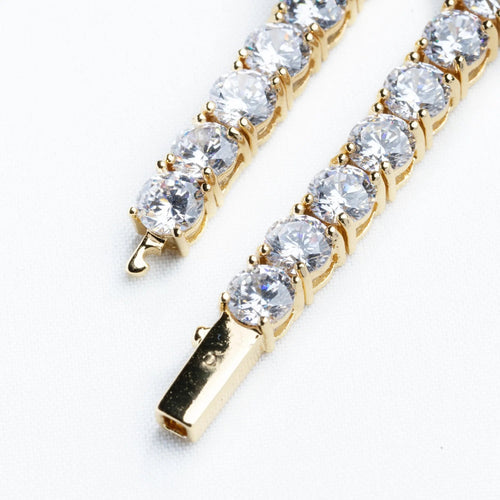4mm Tennis Bracelet - Gold