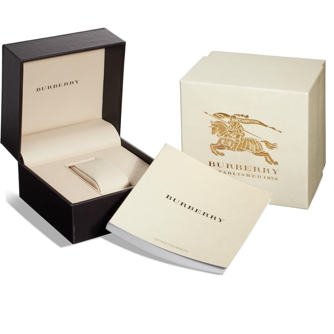 Burberry BU9380 The City Men's Silver & Black Dial Watch