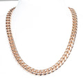 14mm Miami Cuban Link Chain - Rose Gold
