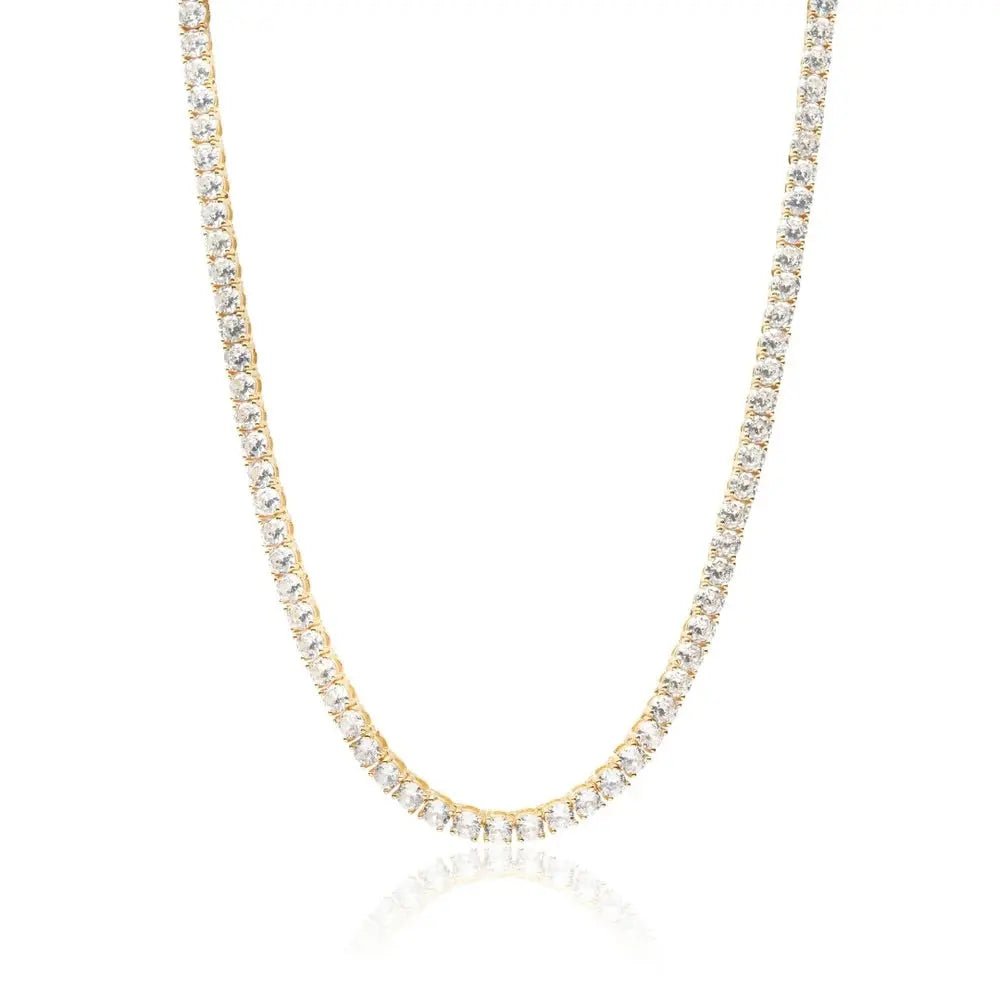 5mm Tennis Chain - Gold