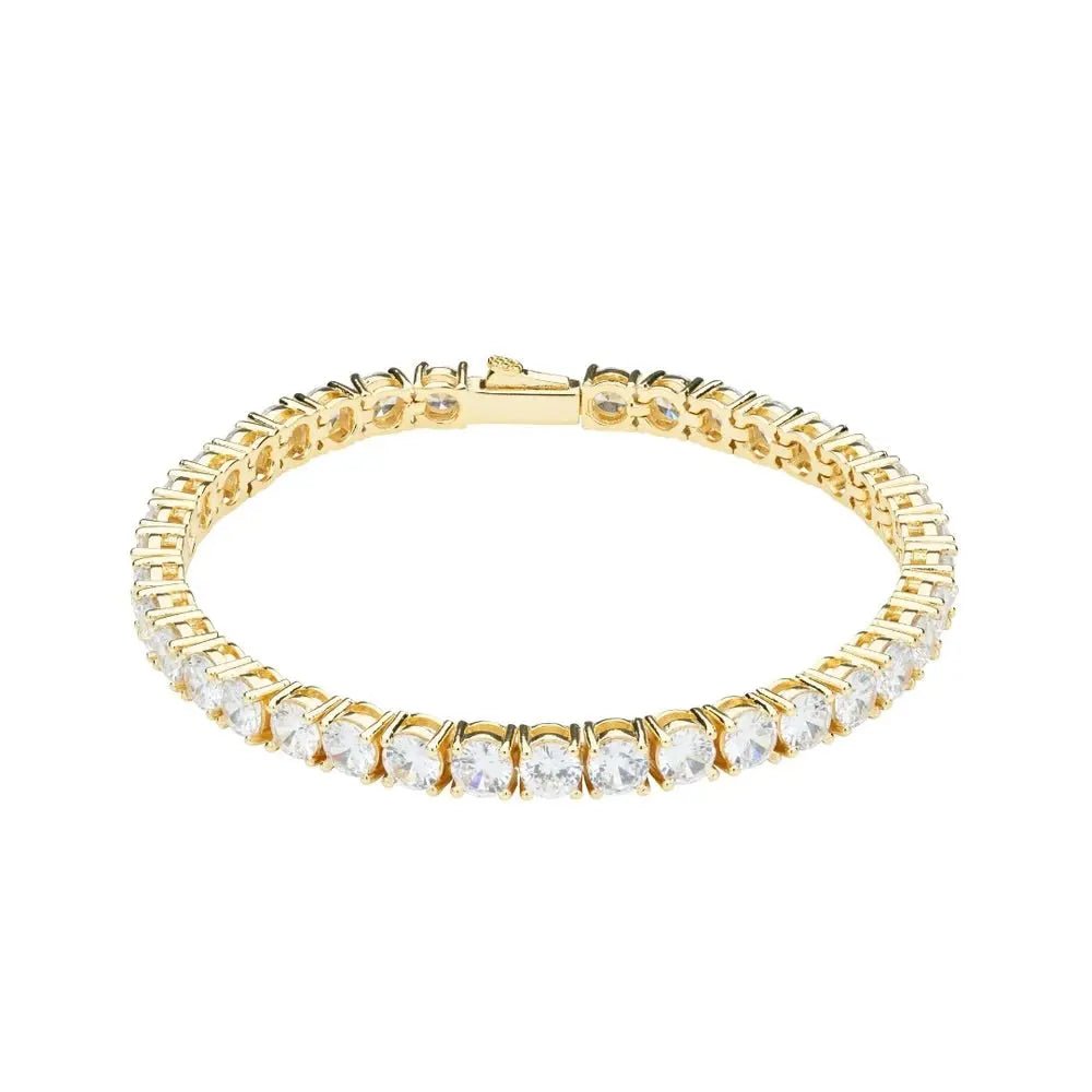 5mm Tennis Bracelet - Gold
