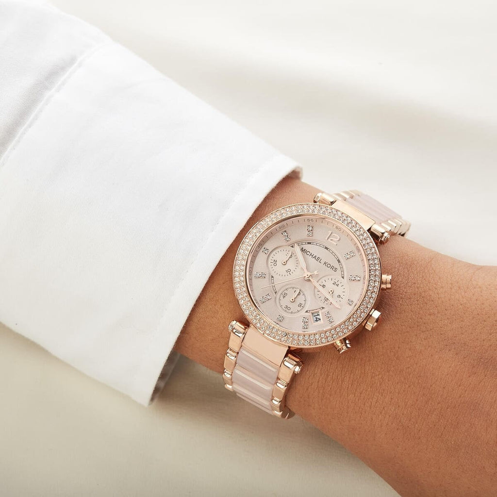 Michael Kors MK5896 Parker Women's Rose Gold Watch
