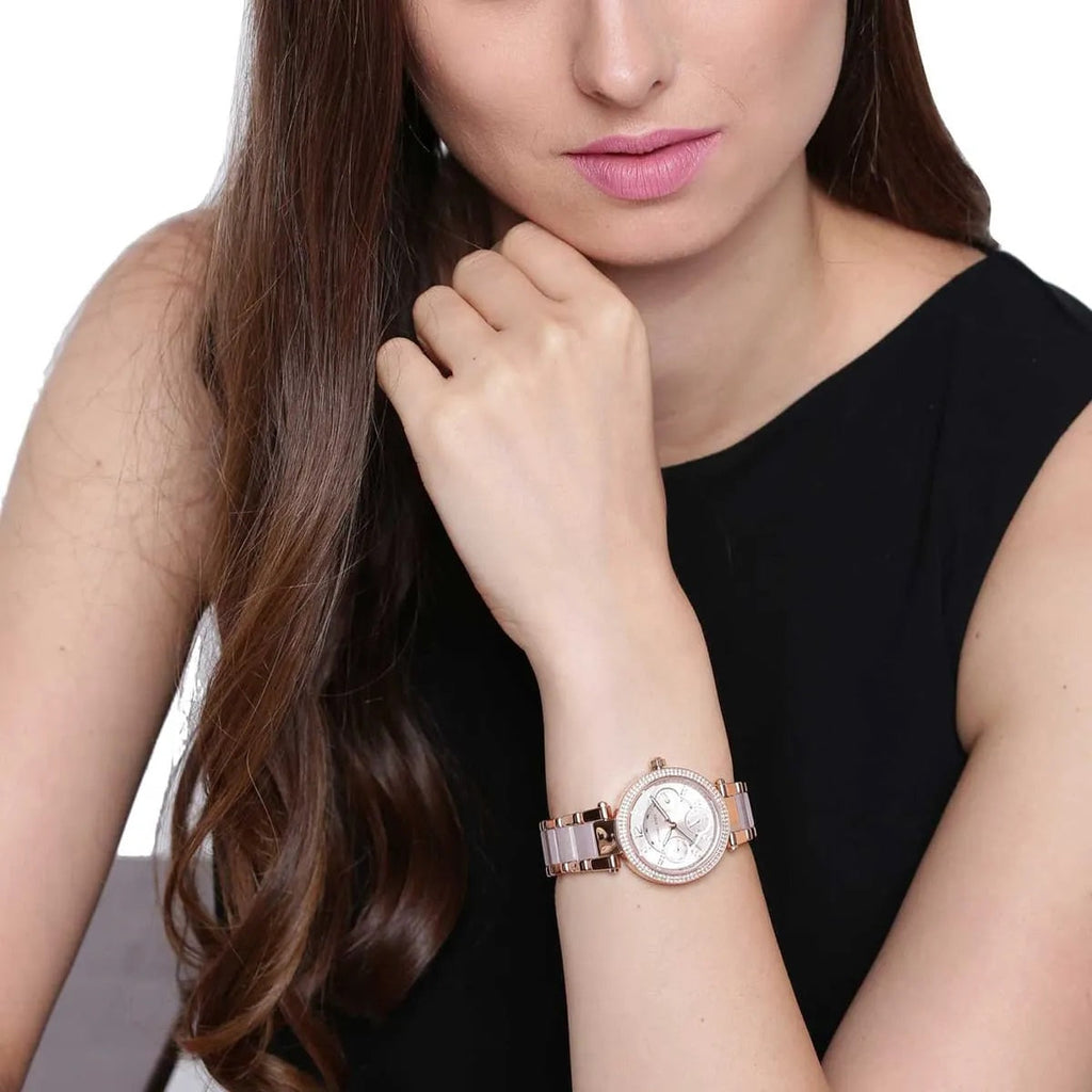 Michael Kors MK6110 Mini Parker Women's Rose Gold Watch