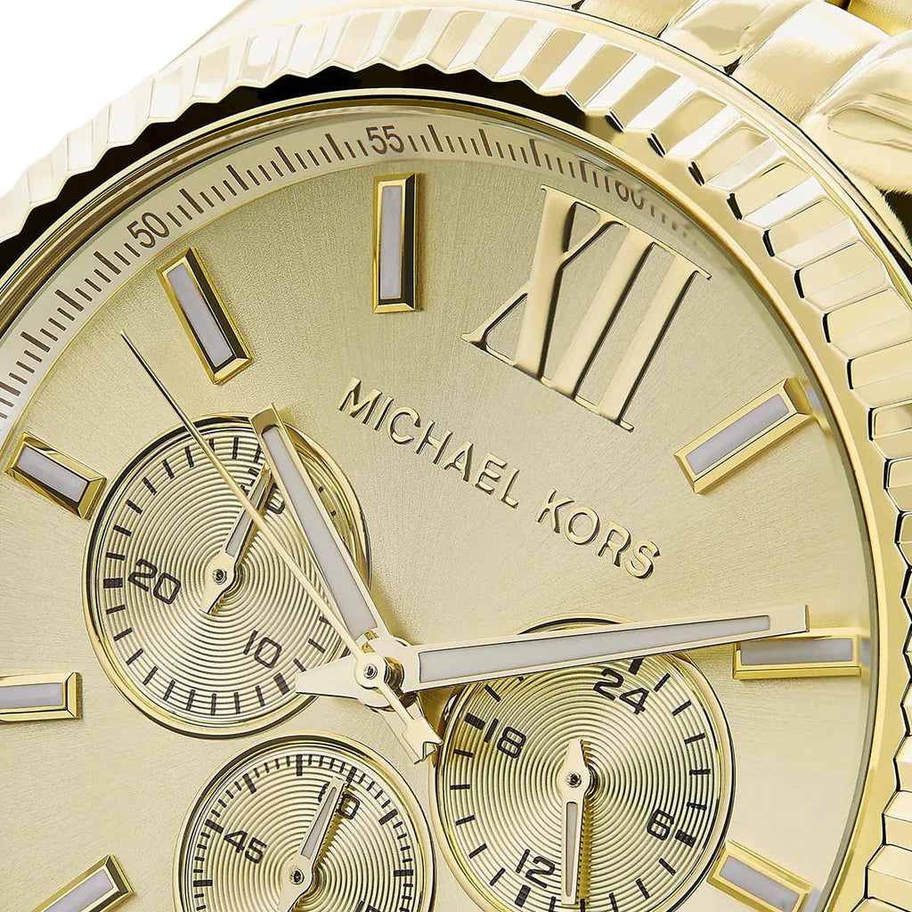Michael Kors MK8281 Lexington Men's Gold Watch