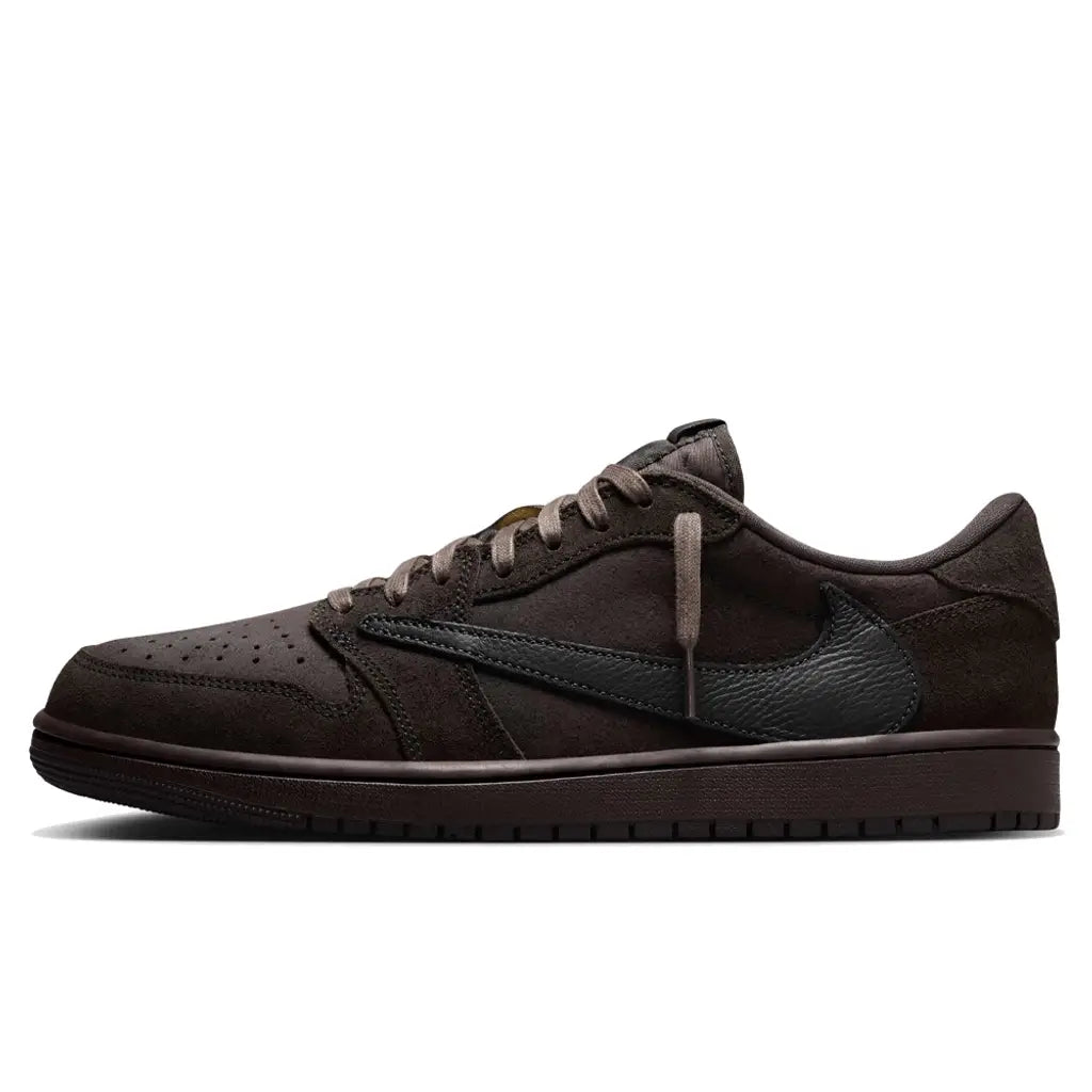 Air Jordan 1 Retro Low OG SP Travis Scott 'Velvet Brown'
