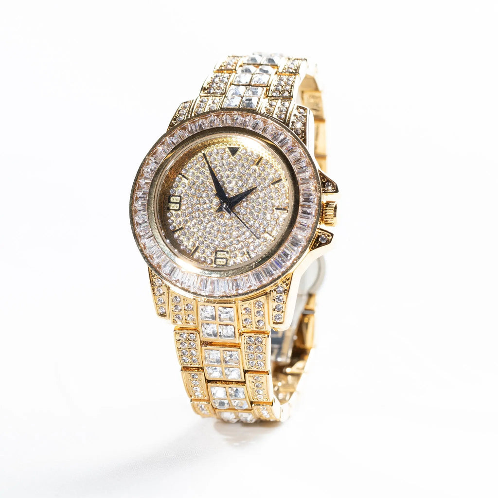 Baguette Watch - Gold
