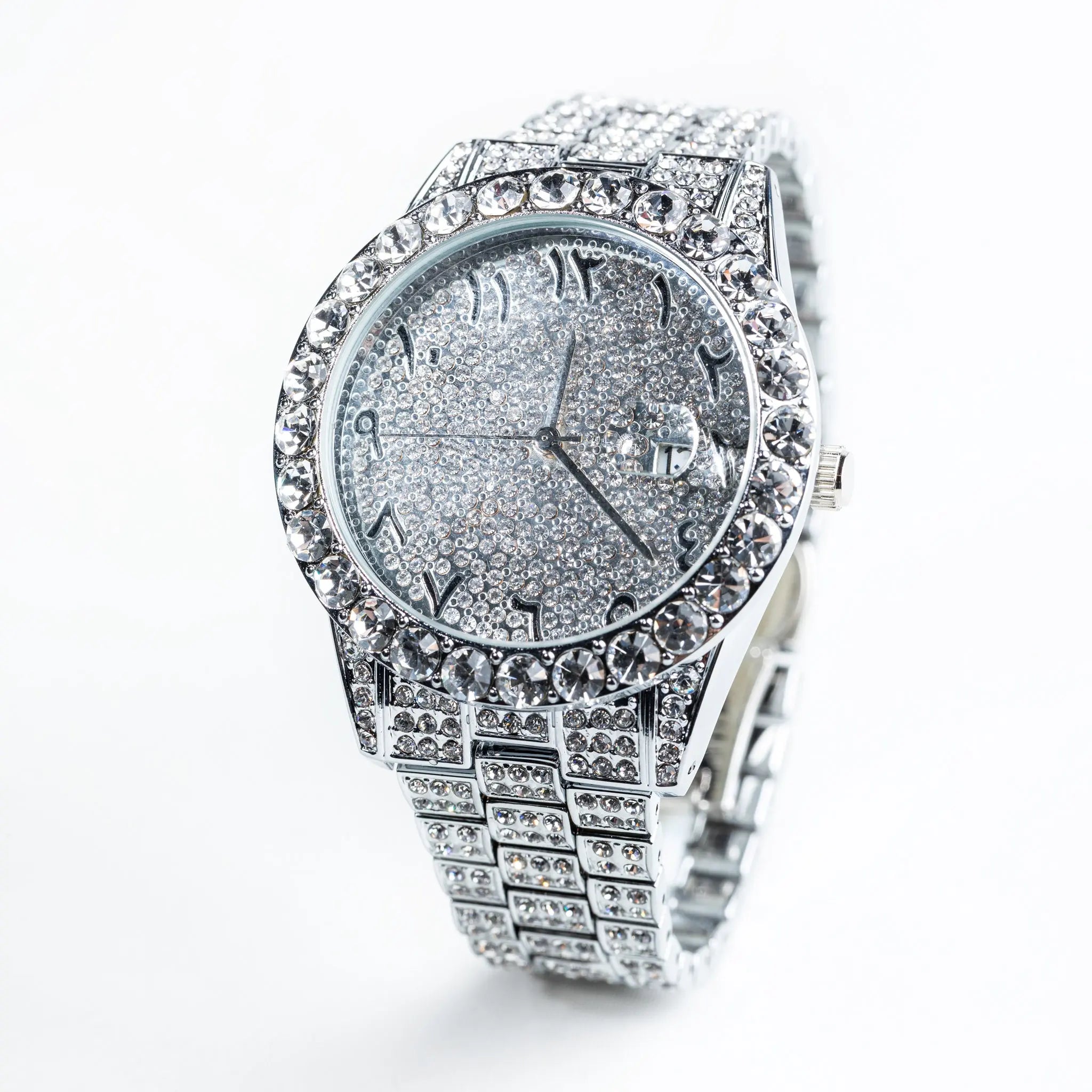 Presidential Fashion Watch - White Gold