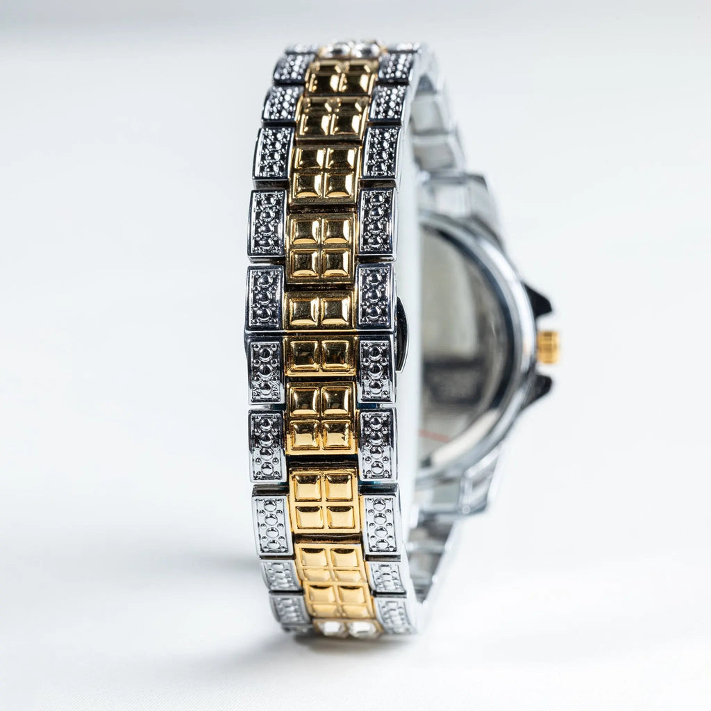 Baguette Watch - Two Tone